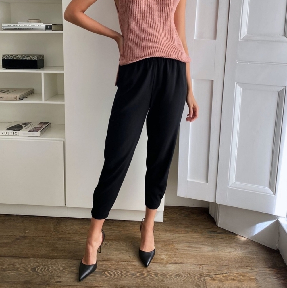 Babaton Black Ankle Pants
